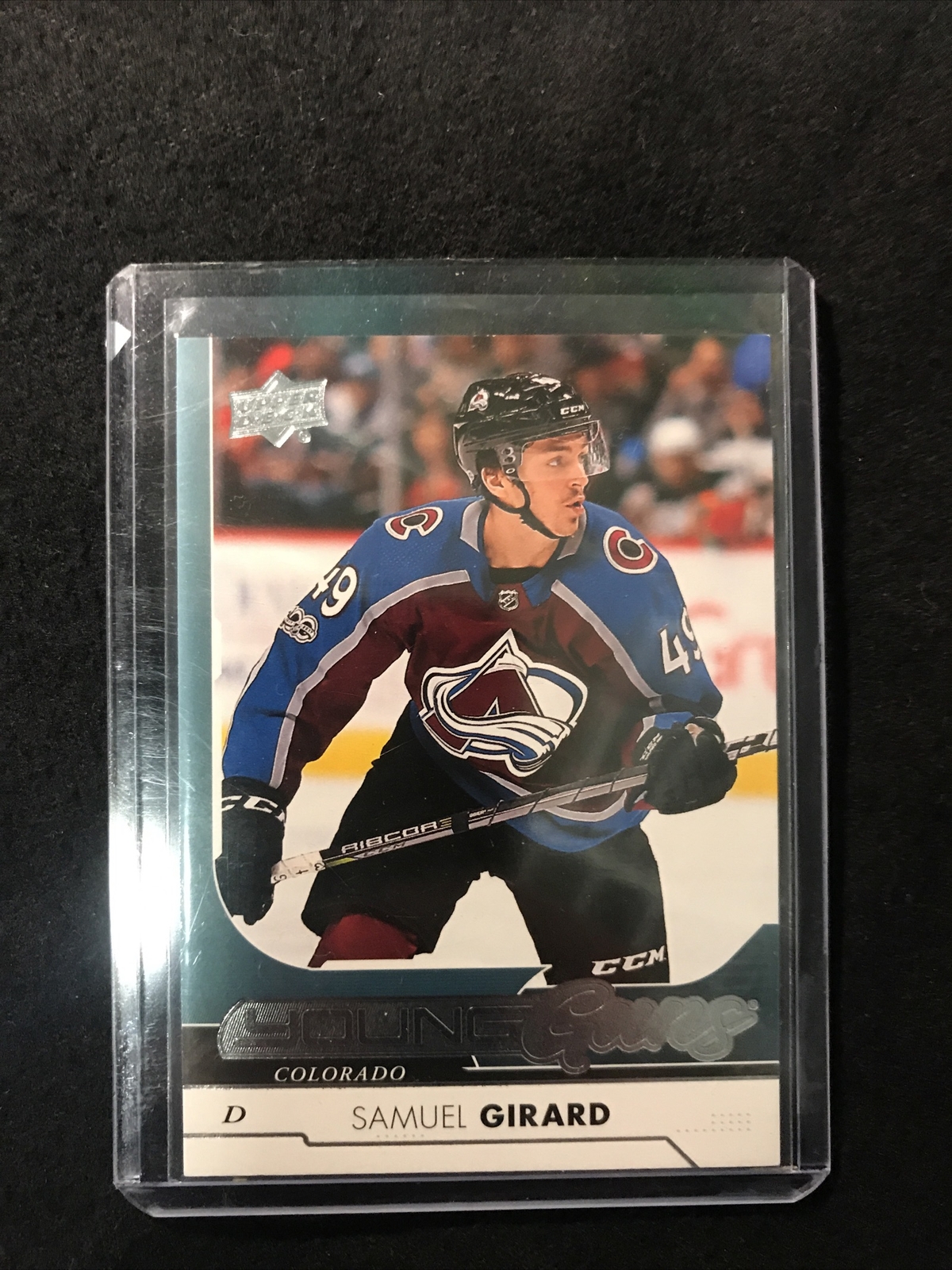 2017-18 Upper Deck Young Guns Samuel Girard #465 Avalanche Rookie