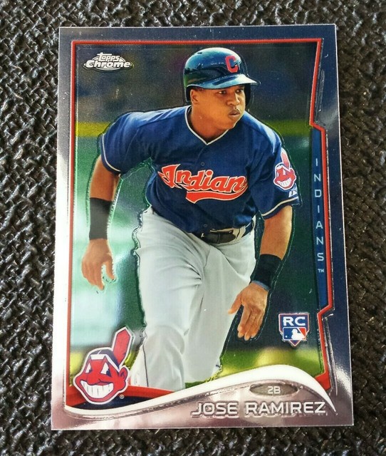 2014 Topps Chrome 45 Jose Ramirez Rookie Card Indians EBay