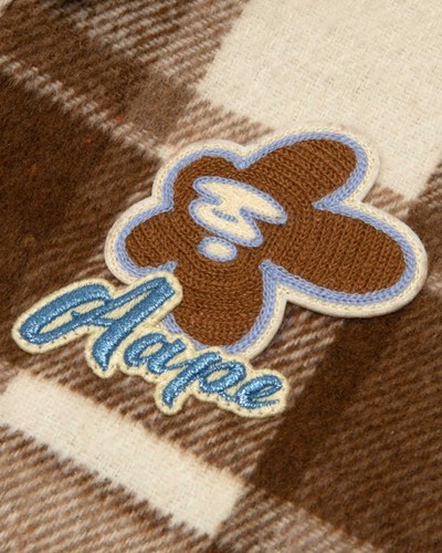 Aape By A Bathing Ape Women's Work Bomber Style Reversible Jacket AAPLJW7687XXN - Picture 5 of 7