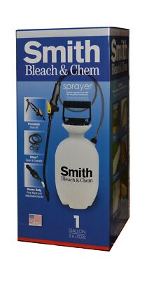 Smith 190285 1-Gallon Bleach & Chemical Sprayer for Lawns