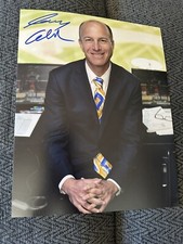 Gary Cohen Signed 8 X 10 Picture Autographed Baseball New York Mets Announcer