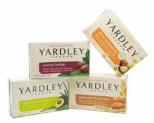 Yardley 4 piece Moisturizing Bath Bar Set