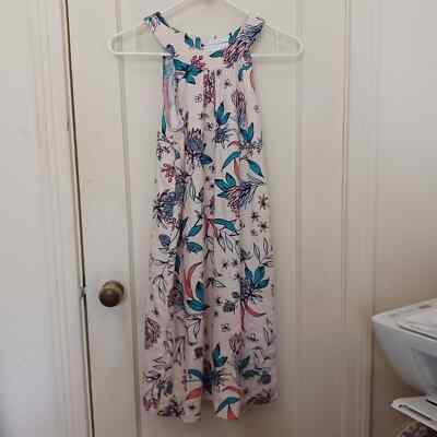 Rachel Ashwell 100% Linen Floral Mini Dress sz XS | eBay