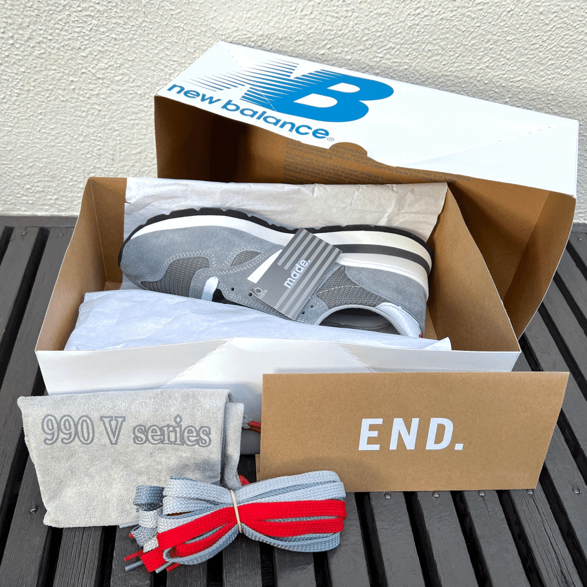 Size 9.5 - New Balance 990 Grey 2021 - M990VS1