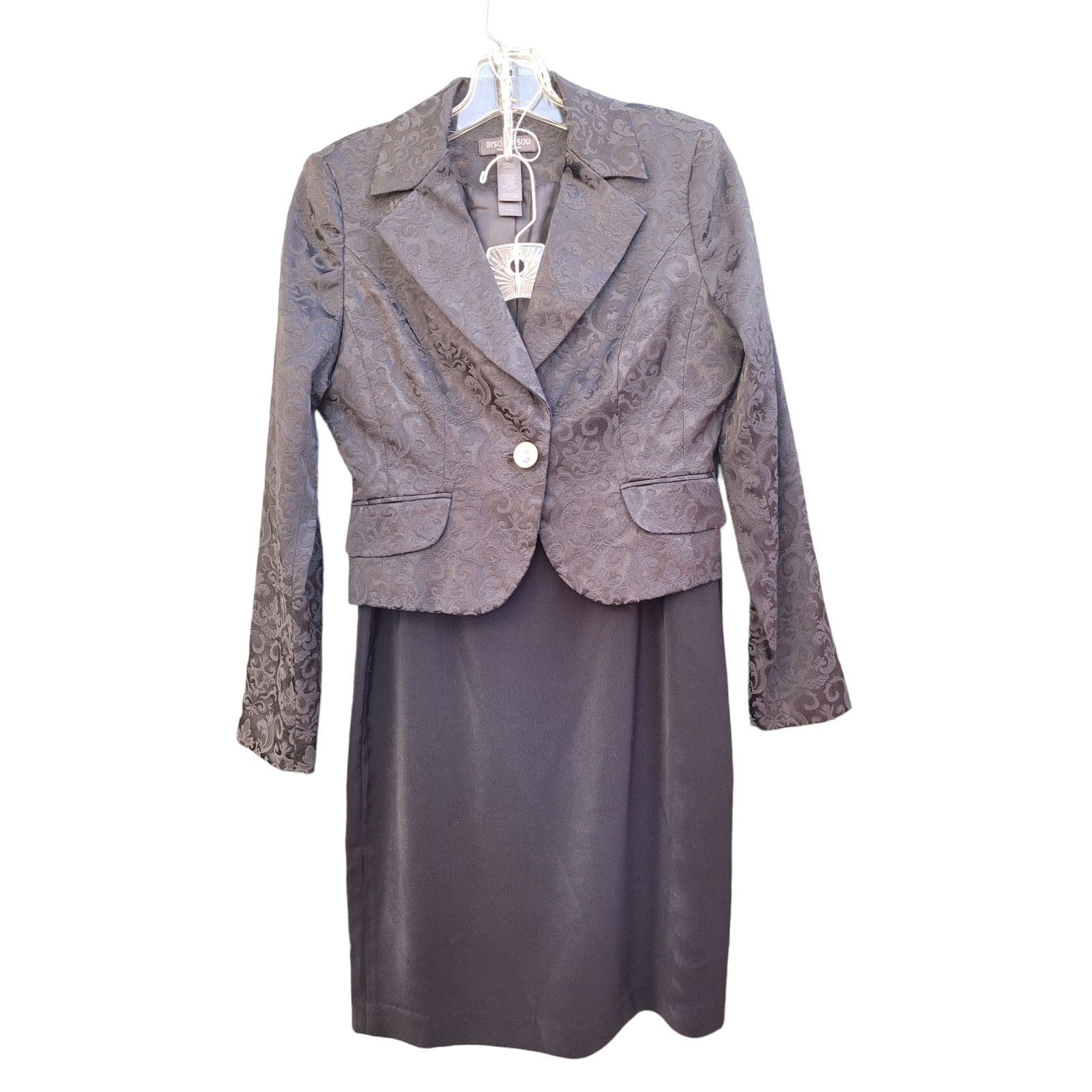 Vintage Ultimate Concept Black Basic Zip Back Sli… - image 5