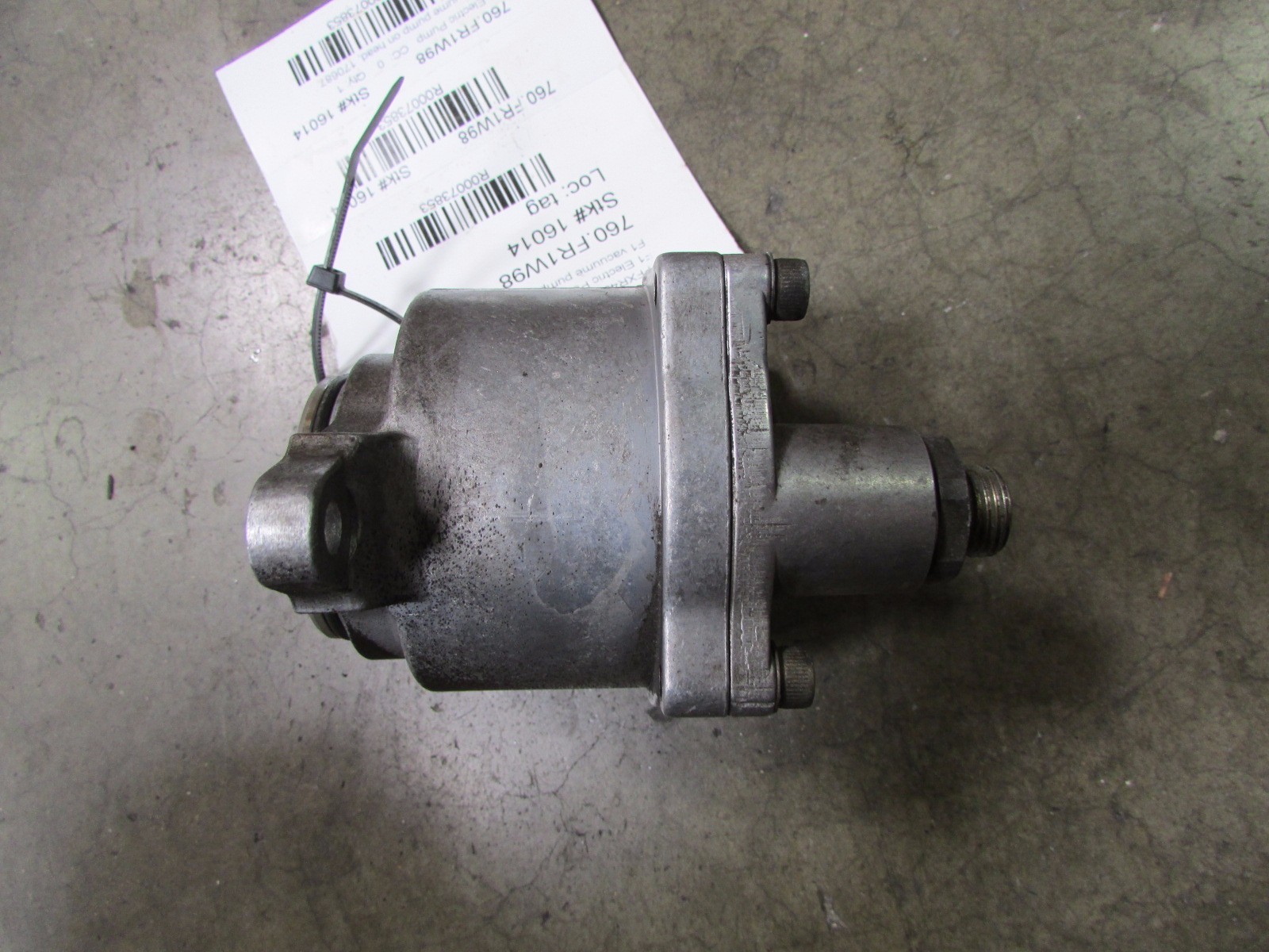 Ferrari F355, F1 Electric Vacuum Pump, On Cylinder Head, Used, P/N 170687