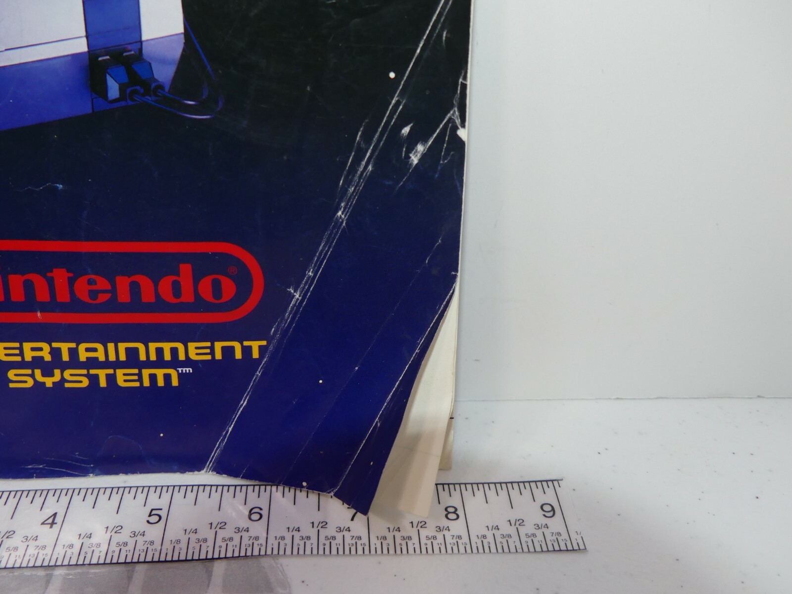 Vintage Original Nintendo NES Control Deck System Instruction Manual No Game 