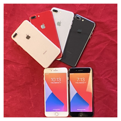 iPhone 8 Plus 64GB - Space Gray, Red, Gold - Mint Condition, T-Mobile, Verizon