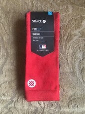 New Men's Stance MLB St Louis Baseball Socks STL Big LG Dmnd Pro - Size Large