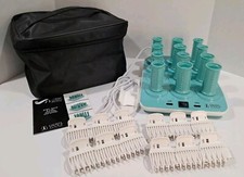 Calista Tools Hot Wavers Heated Rollers 12 Short Ion Rollers Travel Bag 12 Clips