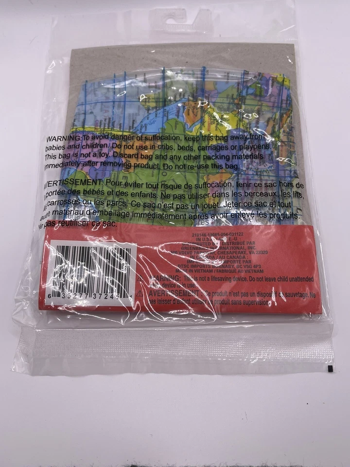 Globo de tierra inflable ~ 10 pulgadas ~ del árbol de aprendizaje ~ geográfico Foto 3 de 4