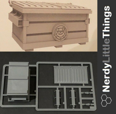 Tabletop - Marvel Crisis Protocol Core Set - Dumpster/ Müllcontainer