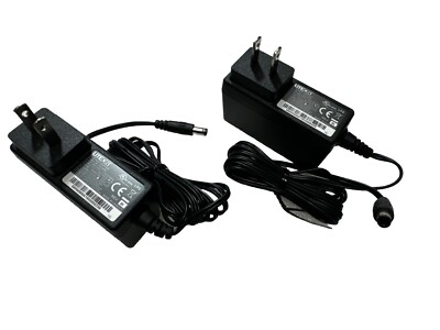 Lot of 2 - Liteon 12V 1A AC DC Power Supply Adapter 12W Charger PA-1120-8AR2