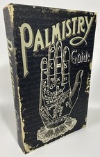 PALMISTRY Halloween NEW  NESTING DISPLAY Faux BOOK STORAGE BOX FORTUNE 11  