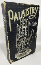 PALMISTRY Halloween NEW!!! NESTING DISPLAY Faux BOOK STORAGE BOX FORTUNE 11”