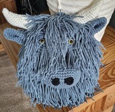 Handmade Crochet Highland Cow