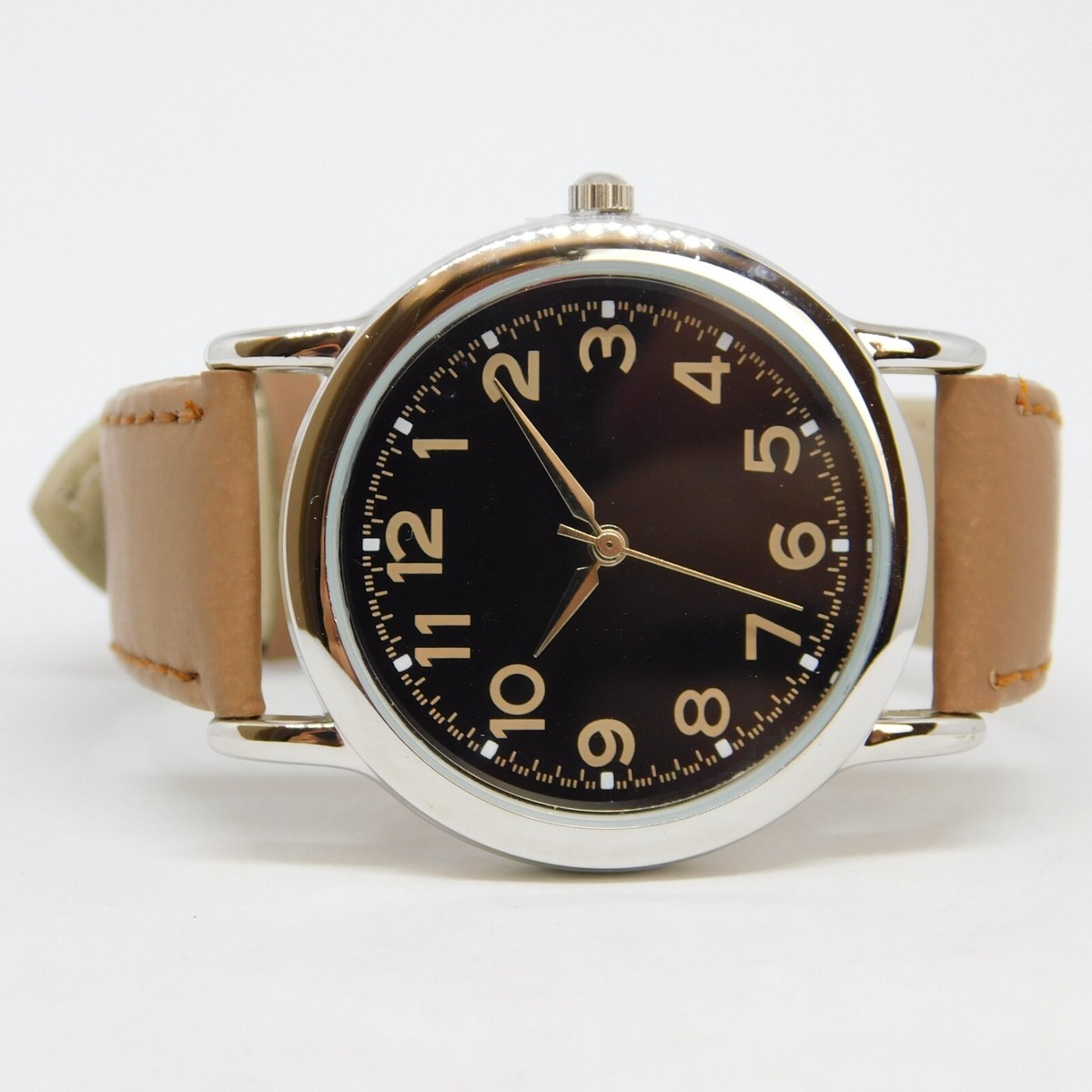Beauriful Calvin Hill Ladies Two Tone Blue Dial Quartz Watch New Battery Runs CALVIN HILL Two Tone Quartz Analog Women main image 3