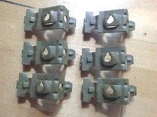 6 Pcs Nos Arm Rest Clips Ford Mustang Falcon Ranchero Mercury Comet Ba-7024146-a