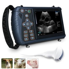 Veterinario Ecografo Portatile 3,5 MHz Sonda Convessa Per Maiali, Pecore, Cani
