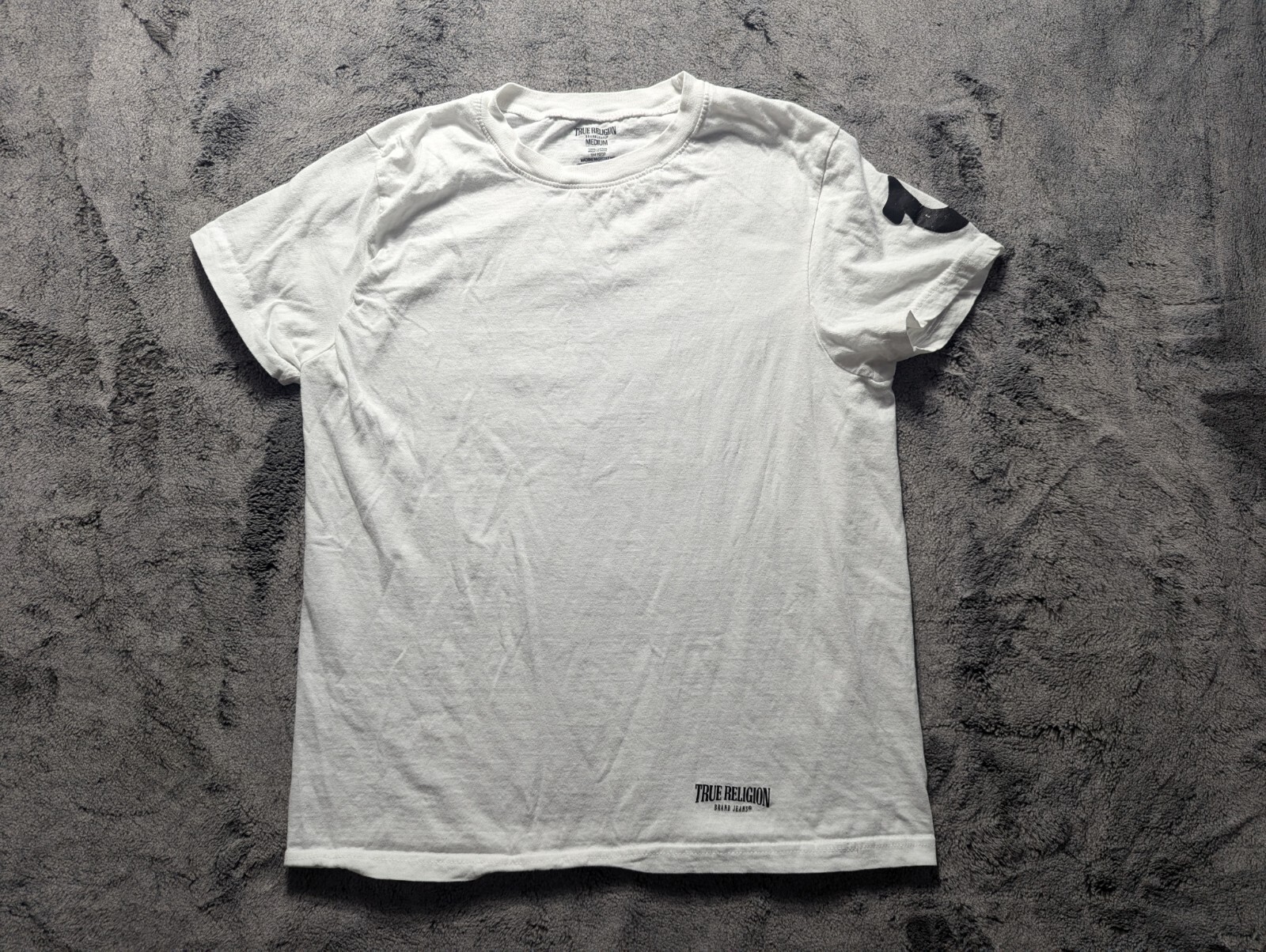 True Religion Short Sleeve T Shirt Women's Size Medium White