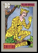 1992 Impel DC Comics Cosmic CHEETAH #22 Golden Age Villian Heritage