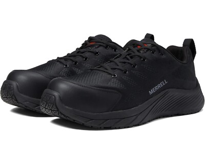 Merrell Work Moab Flight CF Black 1286 Men's Shoes Size 6.5 M