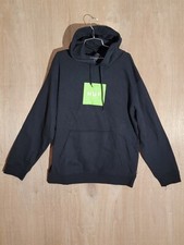 HUF hoodie sweater mens XL pullover long sleeve black PF00465