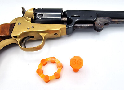 Colt 1851 and 1860 36 Caliber Security Fireplace Cap and Protector
