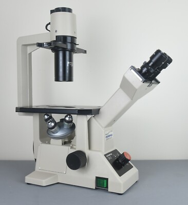 Olympus CK2 Inverted Phase Contrast Microscope Okular Objektiv Phasenschieber