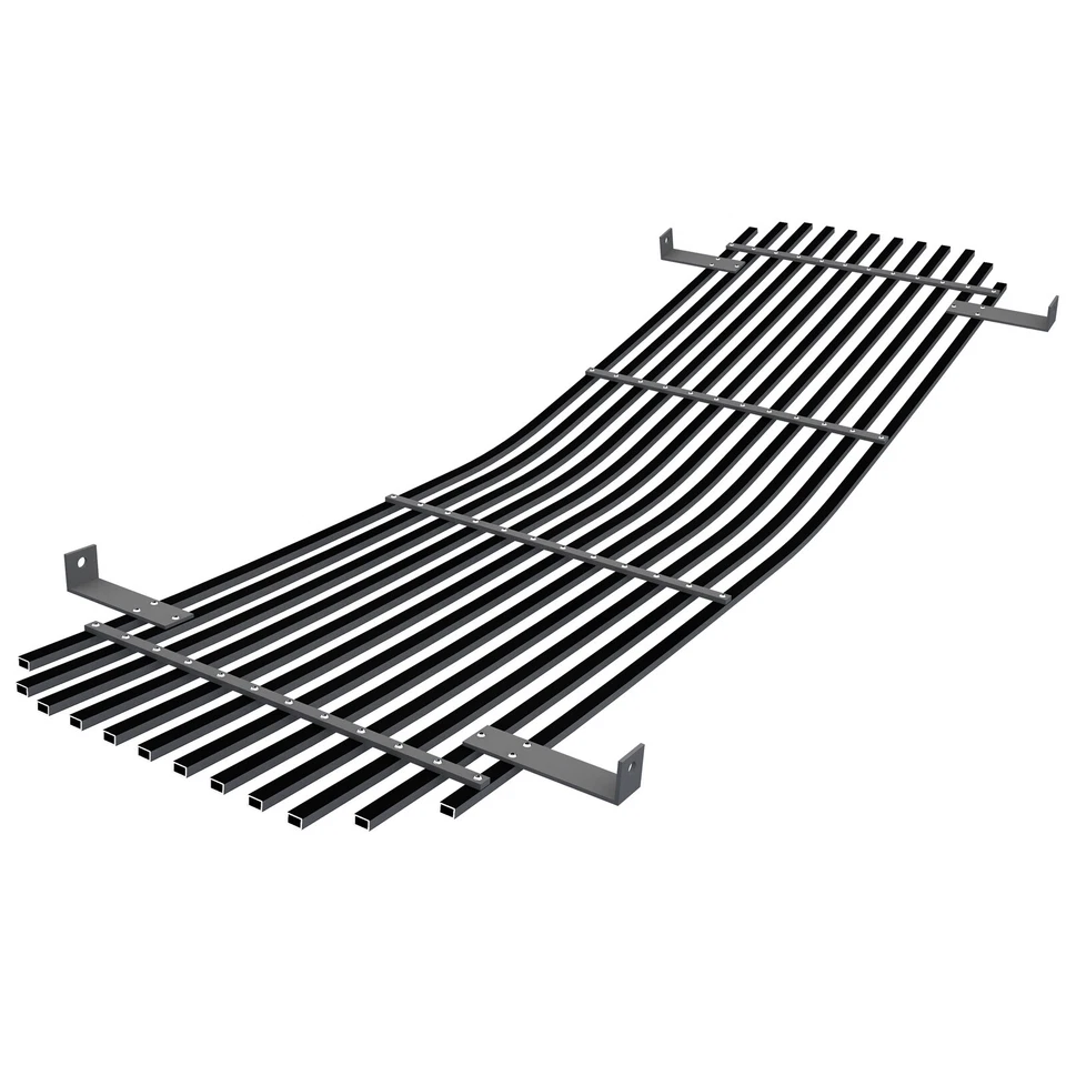 Fits 1994-1999 GMC Sierra Pickup/Suburban/Yukon Black Stainless Billet Grille - Image 2 of 4