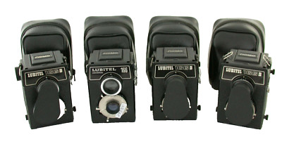 K# 4x LUBITEL 166 166B Lot 6x6 iconic Kult camera Kamera analog LESEN READ