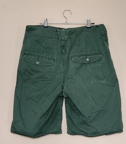 Ocean Pacific Mens Shorts, Sz 32, Olive Green, Side Pockets, and 2 Back Pockets - Picture 2 of 14