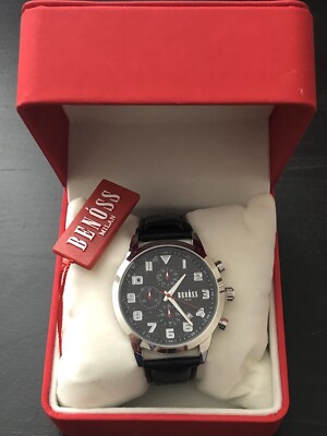 Benoss Milan Men’s Watch New List MSRP $399 13082 Stainless Steel