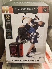 FAO SCHWARZ Stage Stars Karaoke 2-Mic Music Station BRAND NEW  