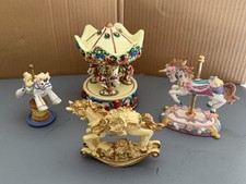 Vintage Collectibles-Musical Carousel/Merry Go Round/Unicorn  More