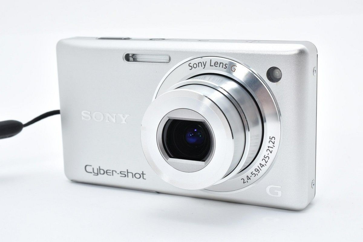 Sony Cyber-Shot DSC-W380 Digital Camera Silver Used Tested From