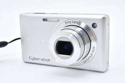 Sony Cyber-Shot DSC-W380 Digital Camera Silver Used Tested From