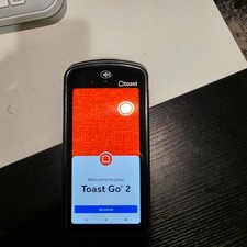 Toast Go 2 Handheld POS, Used, Works Perfectly