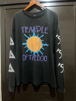 Temple of the Dog テンプル・オブ・ザ・ドッグ ロンT NEW Temple of the Dog Band S-2XL Cotton Black Long Sleeve Shirt