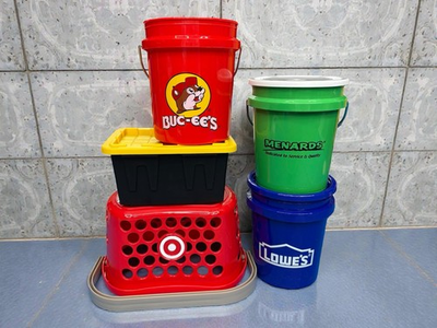 #ad NEW Mini Bucket Set Lowe’s bucket totes Menards ACE Target Buc ee’s Target $35.00