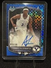 2025-26 Bowman Chrome  AJ Dybantsa 1st Bowman Auto Blue xfractor/150 BYU Cougars