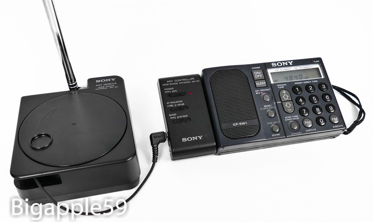 Sony ICF-SW1S Shortwave AM FM Radio ***RESTORED***CARRY THE WORLD