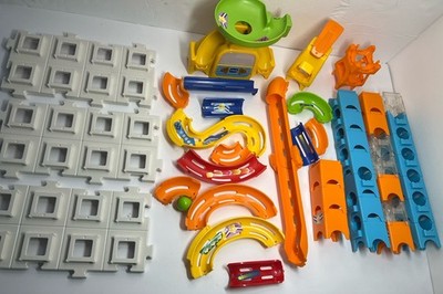 Tech Marble Rush Replacement Parts Lot 2  - Building Blocks Tracks As-Is Bulk