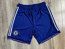 Chelsea Football Shorts 2015/2016 Adidas Soccer England size M