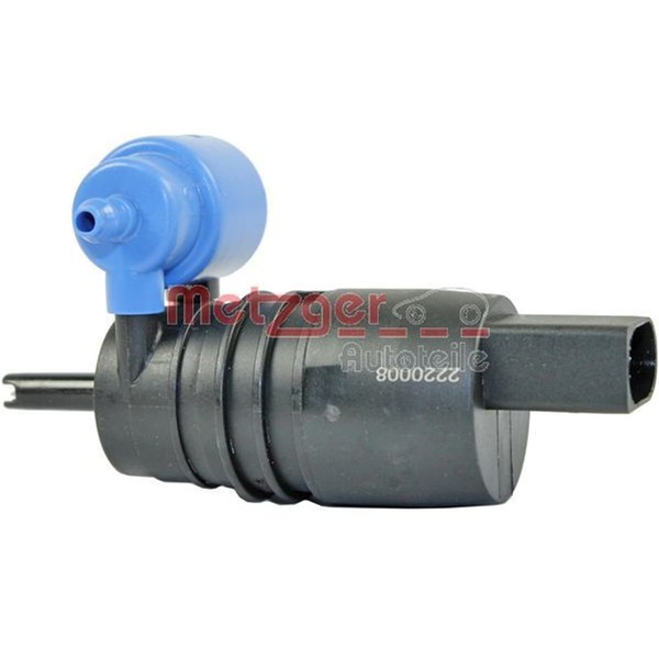 Metzger Waschwasserpumpe FüR BMW Audi Mercedes Mitsubishi Seat Skoda Smart VW-image
