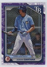 2024 Bowman Prospects Purple Pattern 19/199 Adrian Santana #BP-61 na4