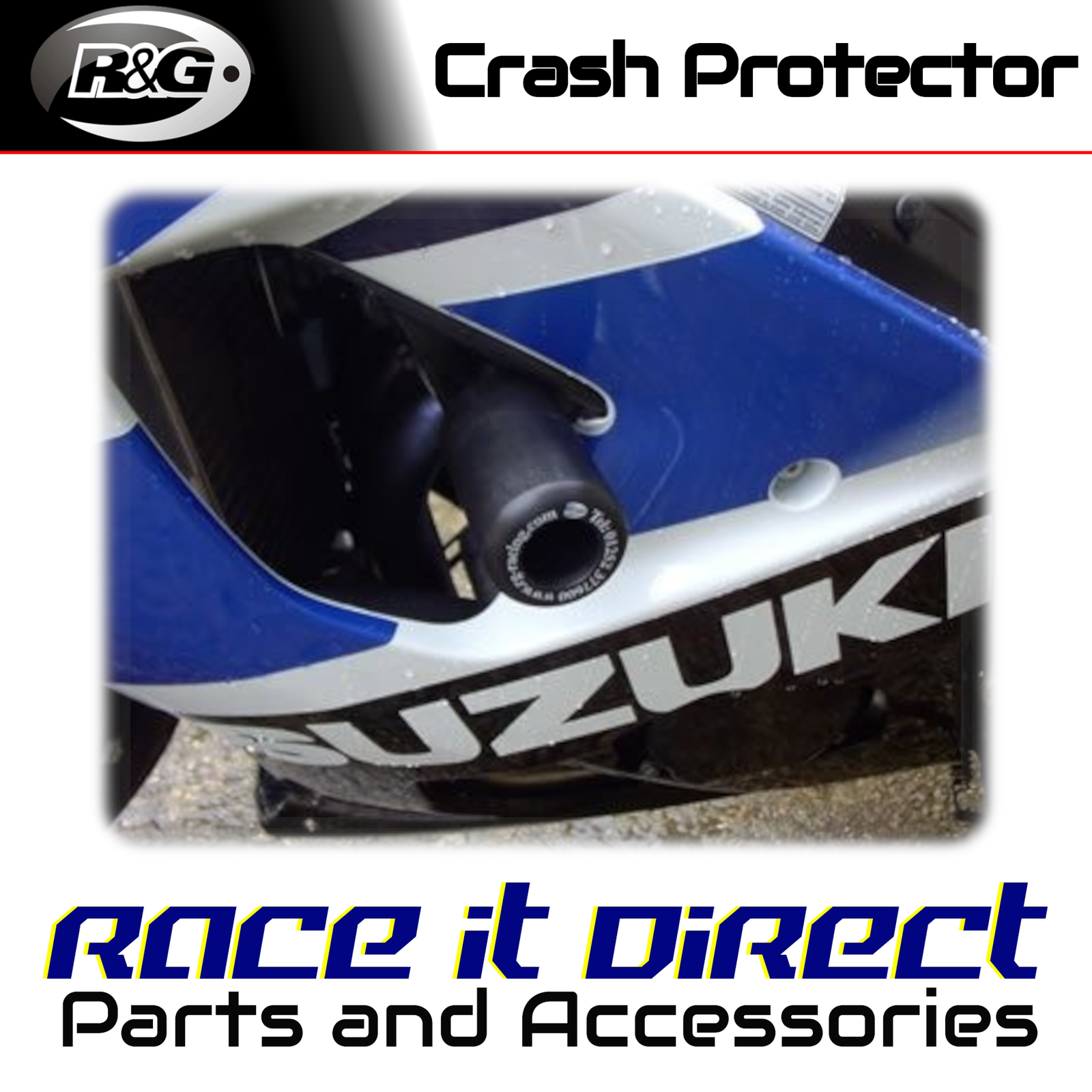Crash Protectors for Suzuki GSX-R1000 2003-2004 R&G