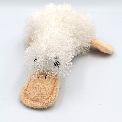 Ganz Webkinz Googles White duck billed Platypus NO CODE, retired 11''