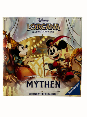disney lorcana mythen schatztruhe der luminari NEU OVP selten Sammel TCG Serie 9