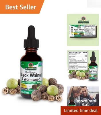 Super Concentrated Black Walnut & Wormwood Complex | 1oz  Wellness Formula